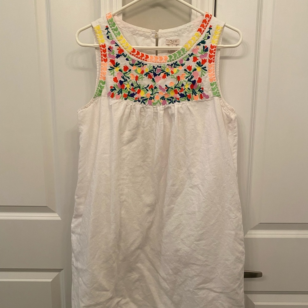 JCrew linen dress